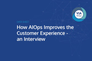 realize a service oriented operating model with via aiops use case