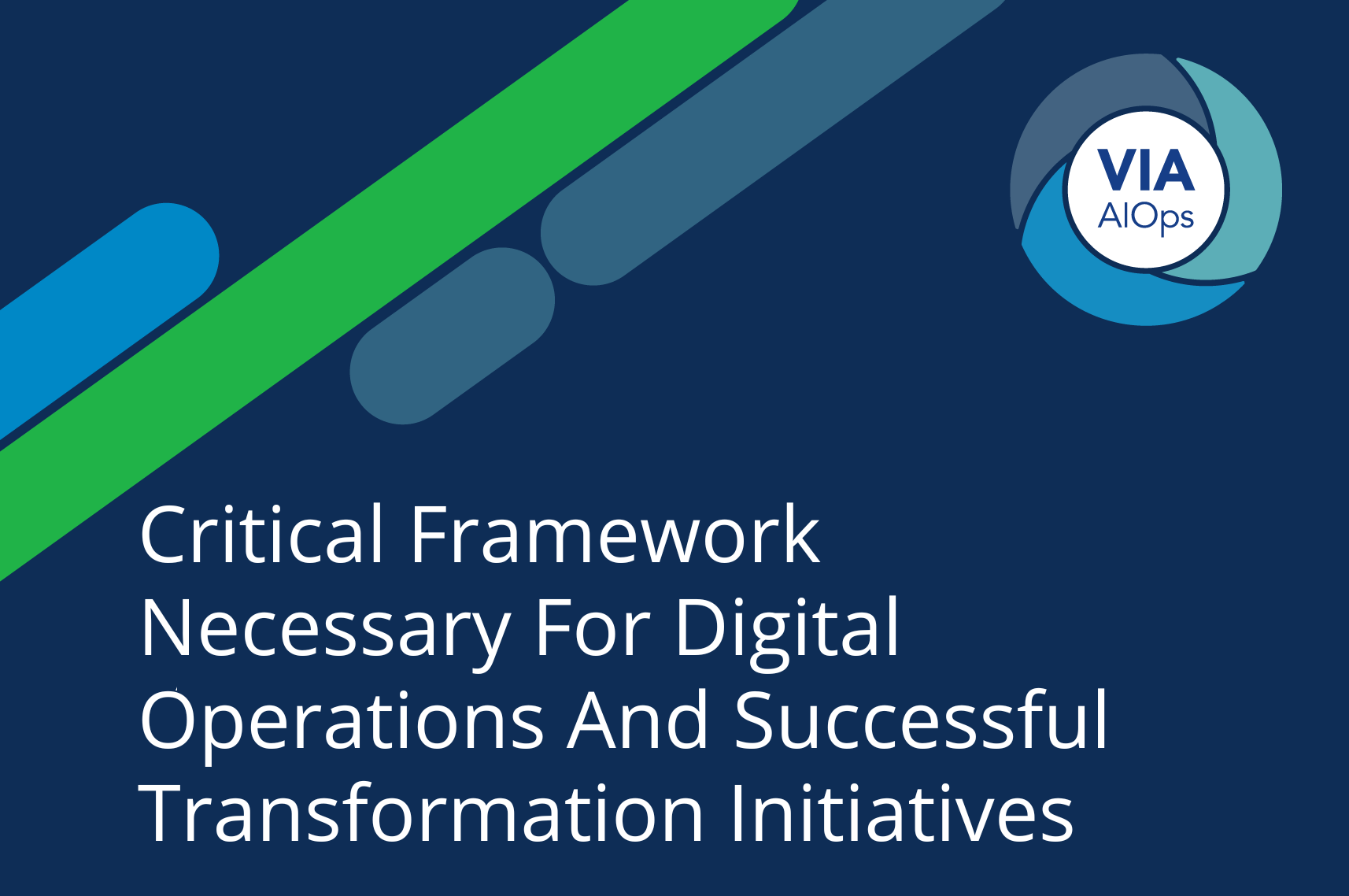 realize a service oriented operating model with via aiops use case